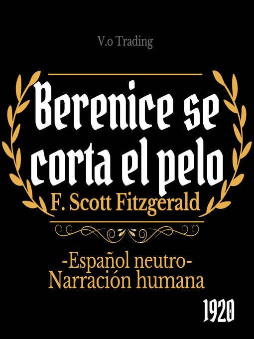 Title details for Berenice se corta el pelo by F. Scott Fitzgerald - Wait list